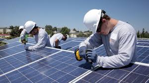 solar energy installation